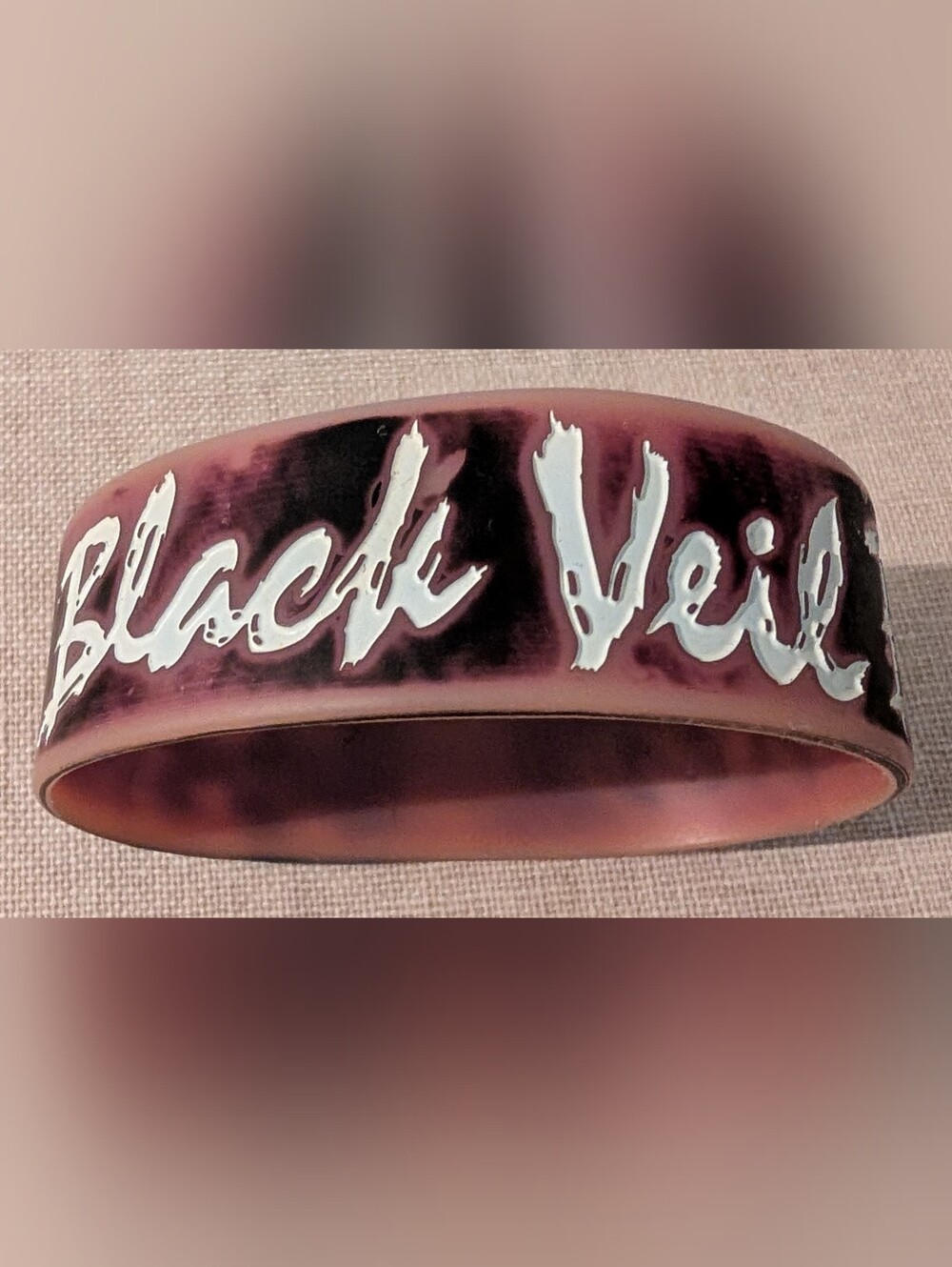 Black Veil Brides Rubber Wristband